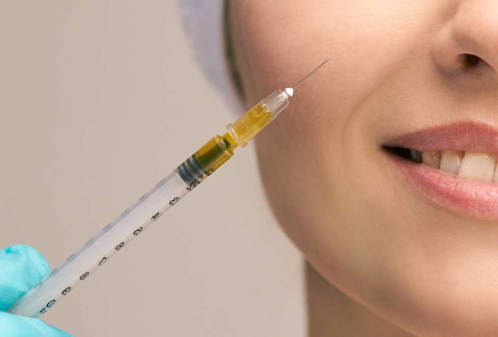 PRP Facelift injection near the face for Health Builders facial PRP treatment options in Annandale